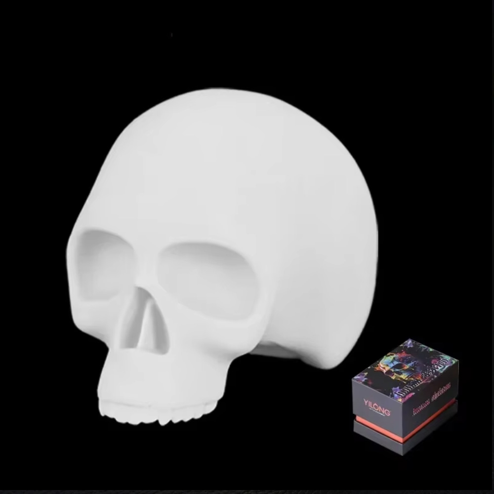 Beauty Makeup Training - 3D Skull Tattoo Oefenhuid Siliconen Rubber