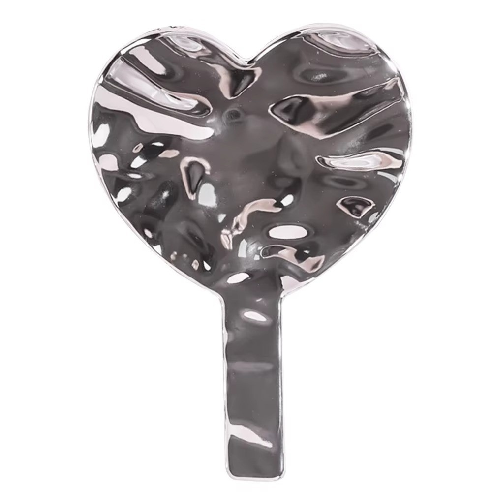 Beauty Love Makeup - Draagbare draagbare make-upspiegel Love Shape Water