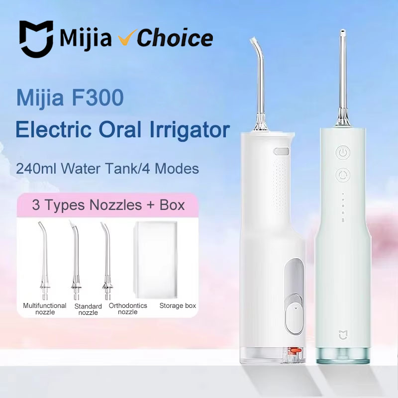 Micellar Water Cleanser - Mijia Elektrische Monddouche F300 Tandheelkundige Waterstraal