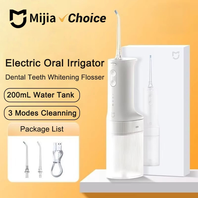 Micellar Water Cleanser - Mijia MEO705 Draagbare Monddouche Tandbleekapparaat Flosser