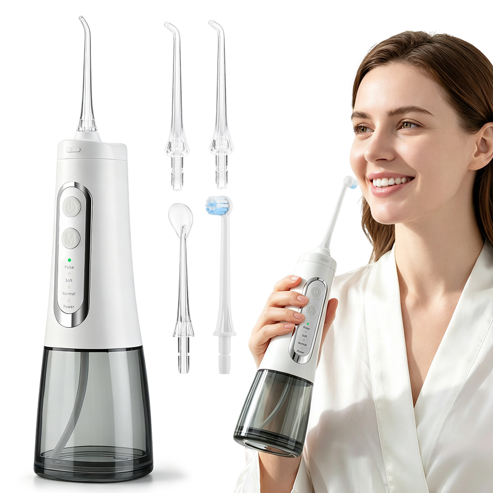 Micellar Water Cleanser - Huishoudelijke monddouche, USB oplaadbare waterflosser, mondreinigingsapparaat,