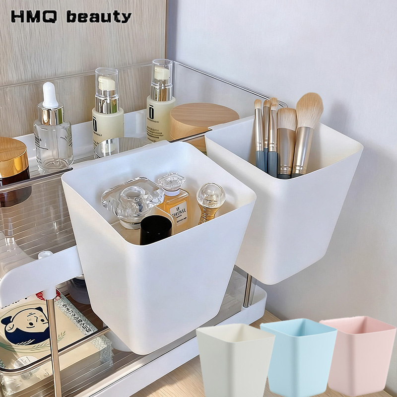 Beauty And Makeup Quotes - 2/1pc Hangende opbergemmer Winkelwagen Keuken Woonkamer