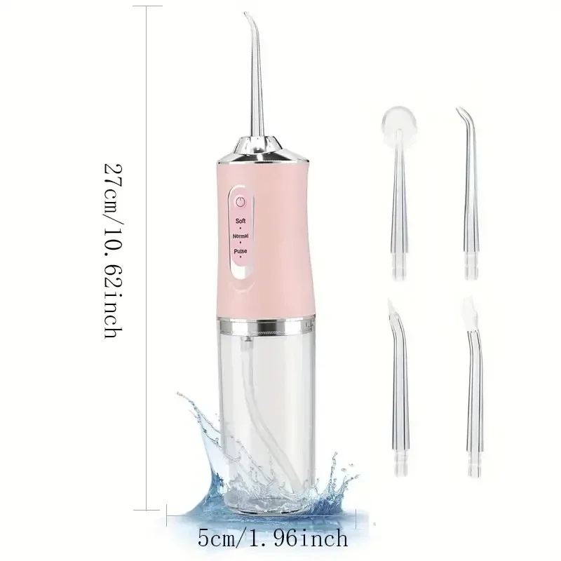 Micellar Water Cleanser - Draagbare slimme elektrische monddouche Waterflosser 3