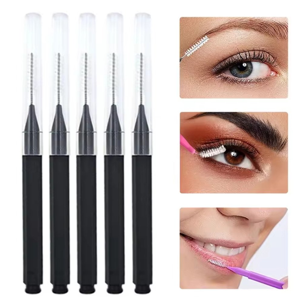Beauty Makeup Background - Draagbare Mini Wegwerp Wenkbrauwborstels 10/50PS Wimper