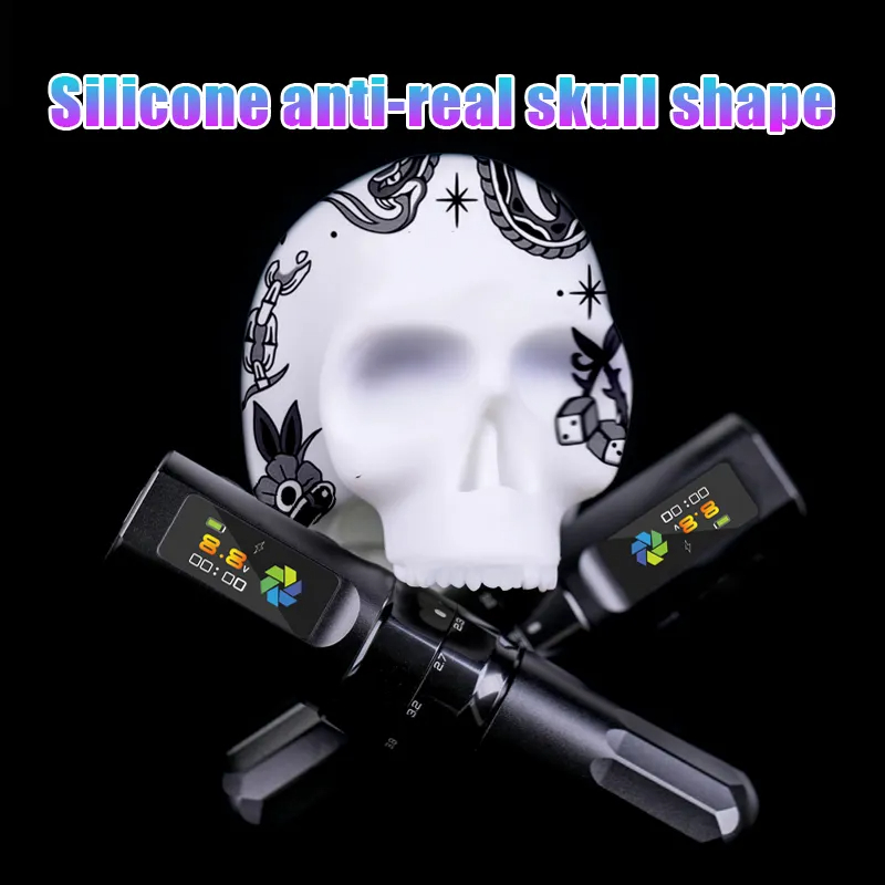 3D Skull Tattoo Oefenhuid Sili - Beauty Makeup Training recensie en prijs