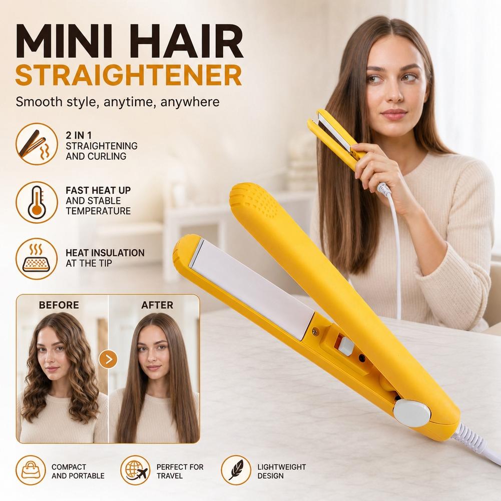 Mini Splint Flat Iron Haarglad - Hair Curling Wand recensie en prijs