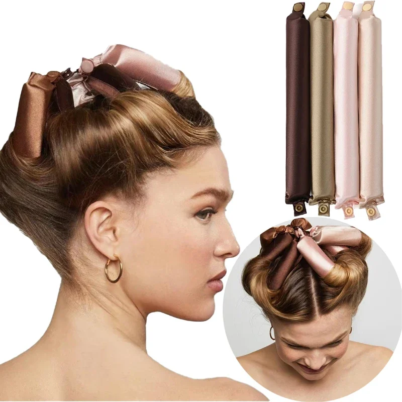 Heatless Haarkrulspelden Satij - Hair Curling Wand recensie en prijs