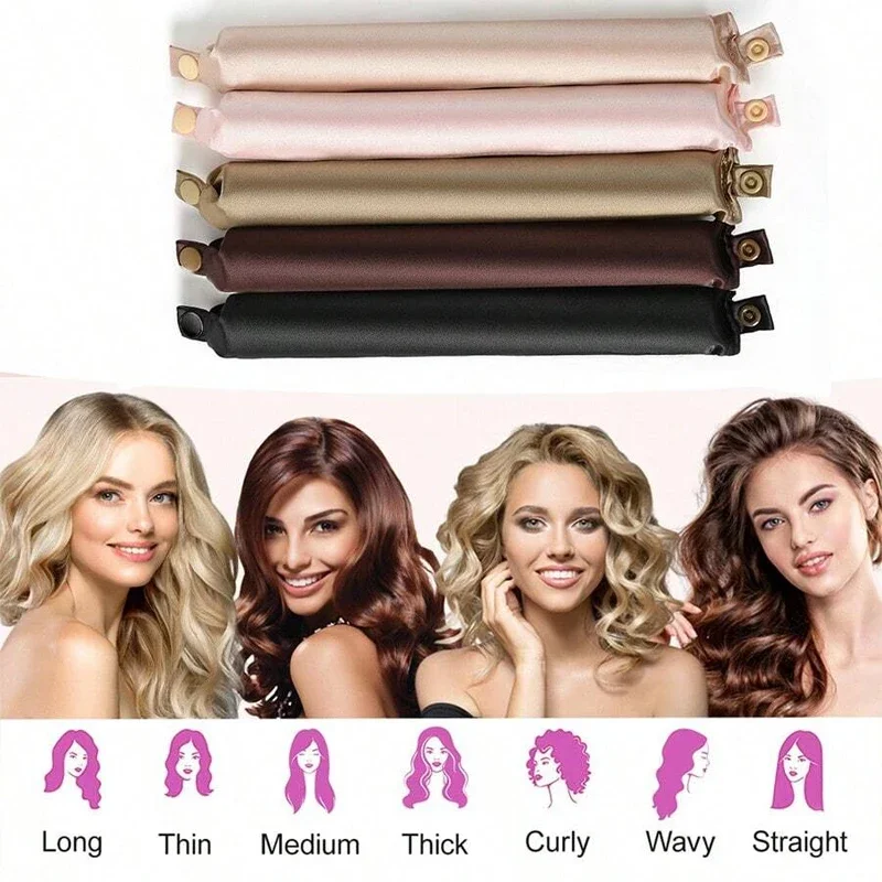 Heatless Haarkrulspelden Satij - Hair Curling Wand recensie en prijs