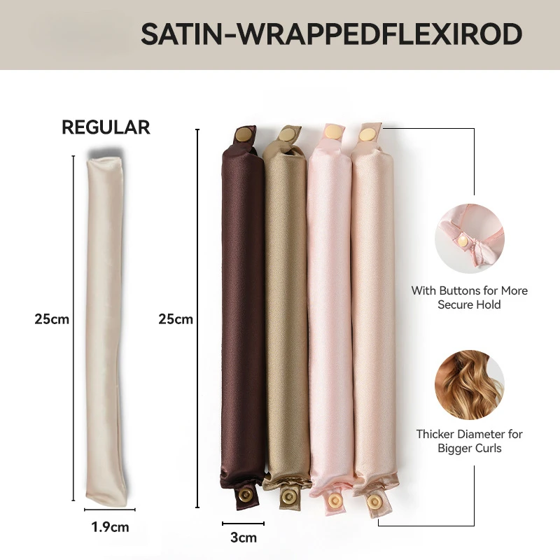 Heatless Haarkrulspelden Satij - Hair Curling Wand recensie en prijs