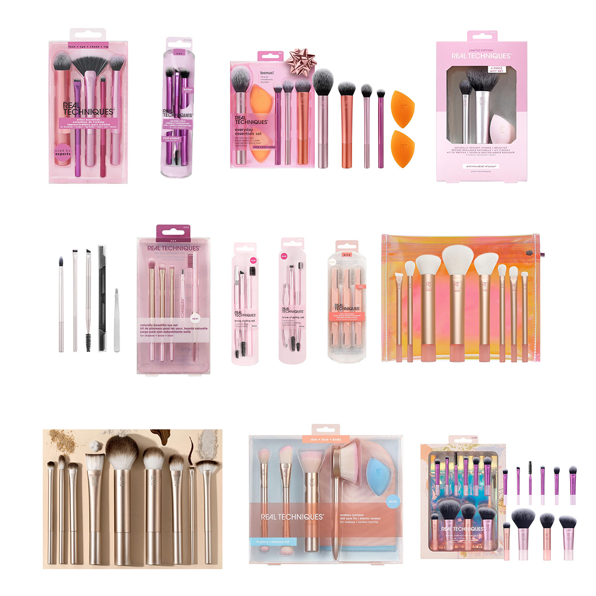 Complete make-upborstelset 199 - Beauty Makeup Background recensie en prijs