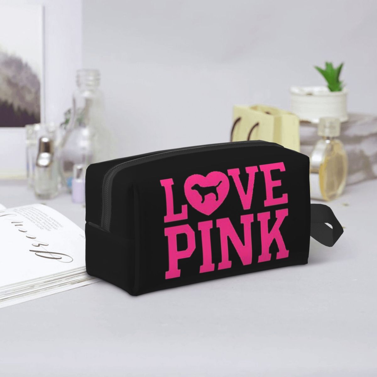 Love Pink Make-up tas Cosmetis - Beauty Love Makeup recensie en prijs