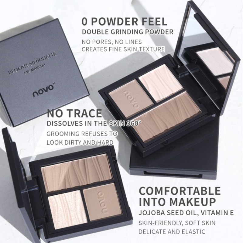 NOVO Driekleurige make-updisc  - Beauty Makeup Novo recensie en prijs