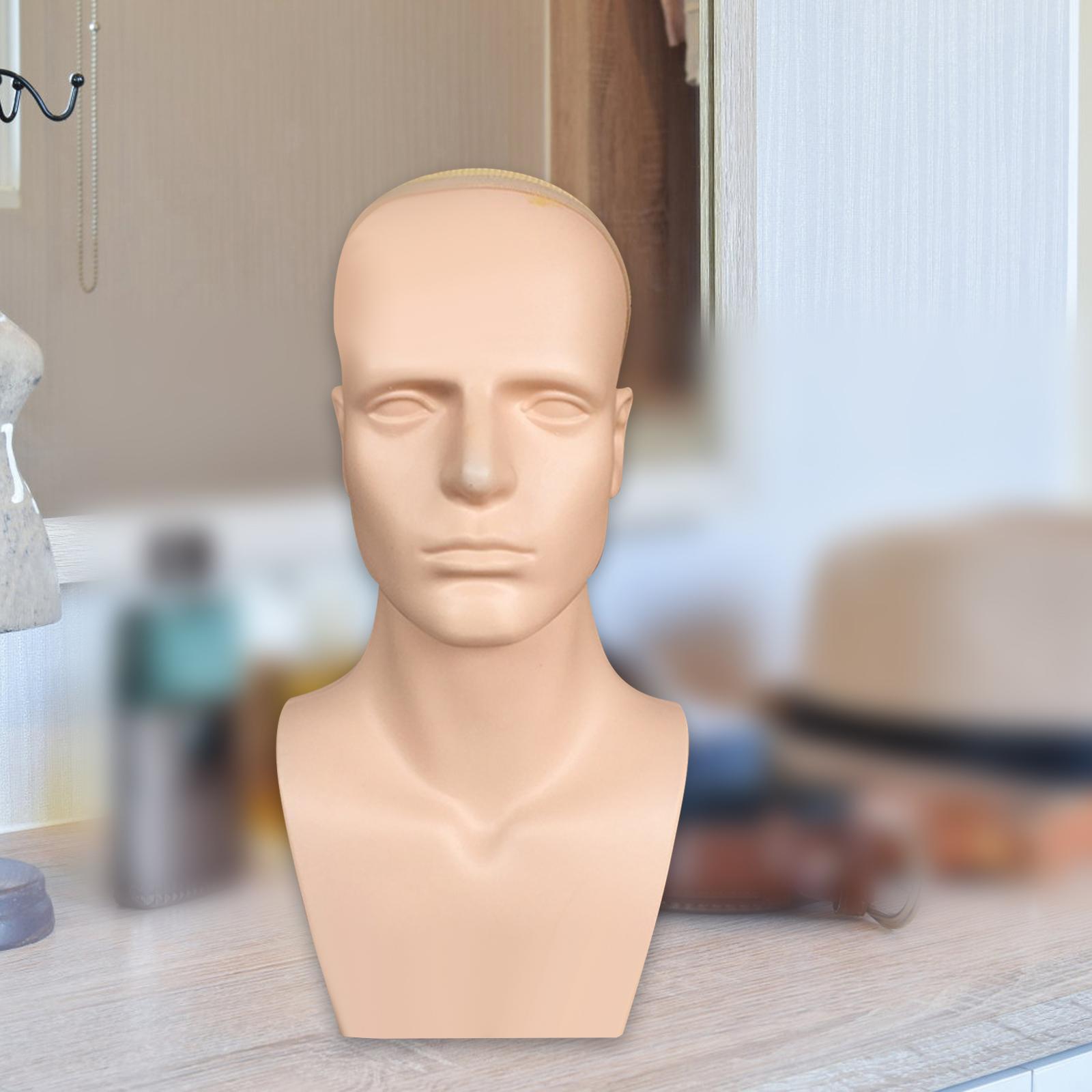 Mannelijke mannequinhoofd met  - Beauty Makeup Training recensie en prijs