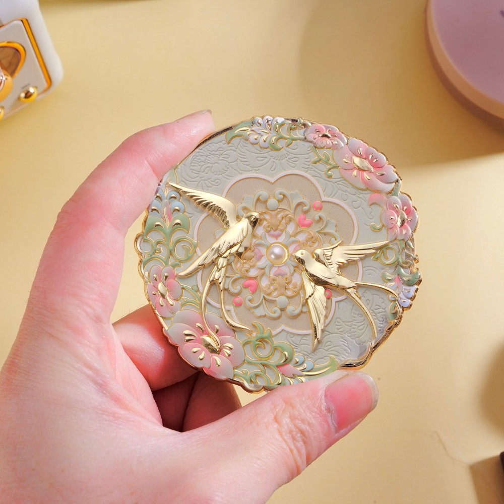 Vintage Chinese stijl spiegel  - Ysl Beauty Makeup recensie en prijs