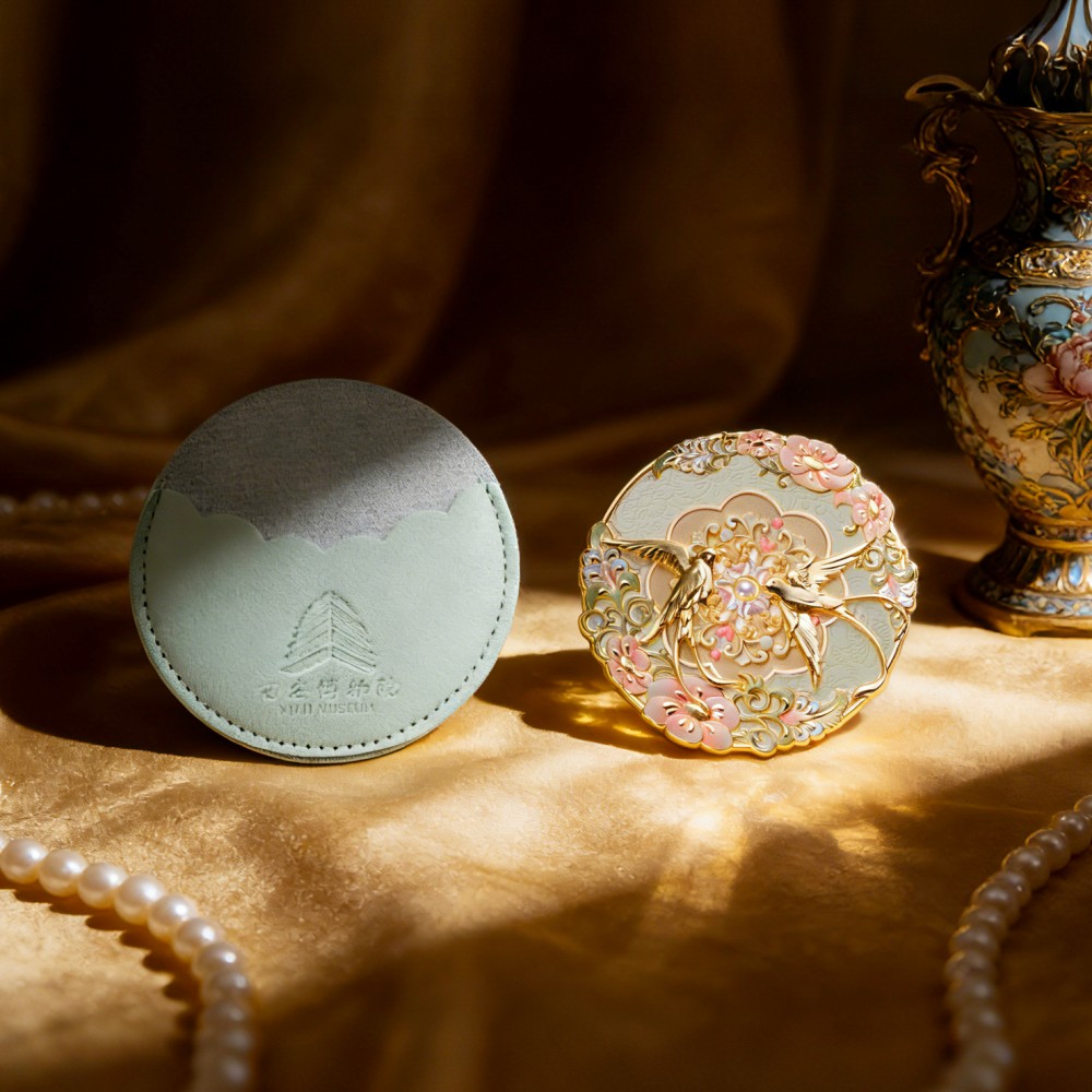 Vintage Chinese stijl spiegel  - Ysl Beauty Makeup recensie en prijs