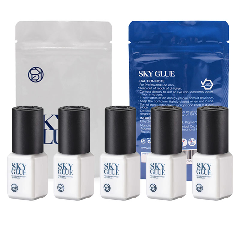 5 Flessen Sky S Plus Lijm Voor - Makeup Plus Beauty recensie en prijs