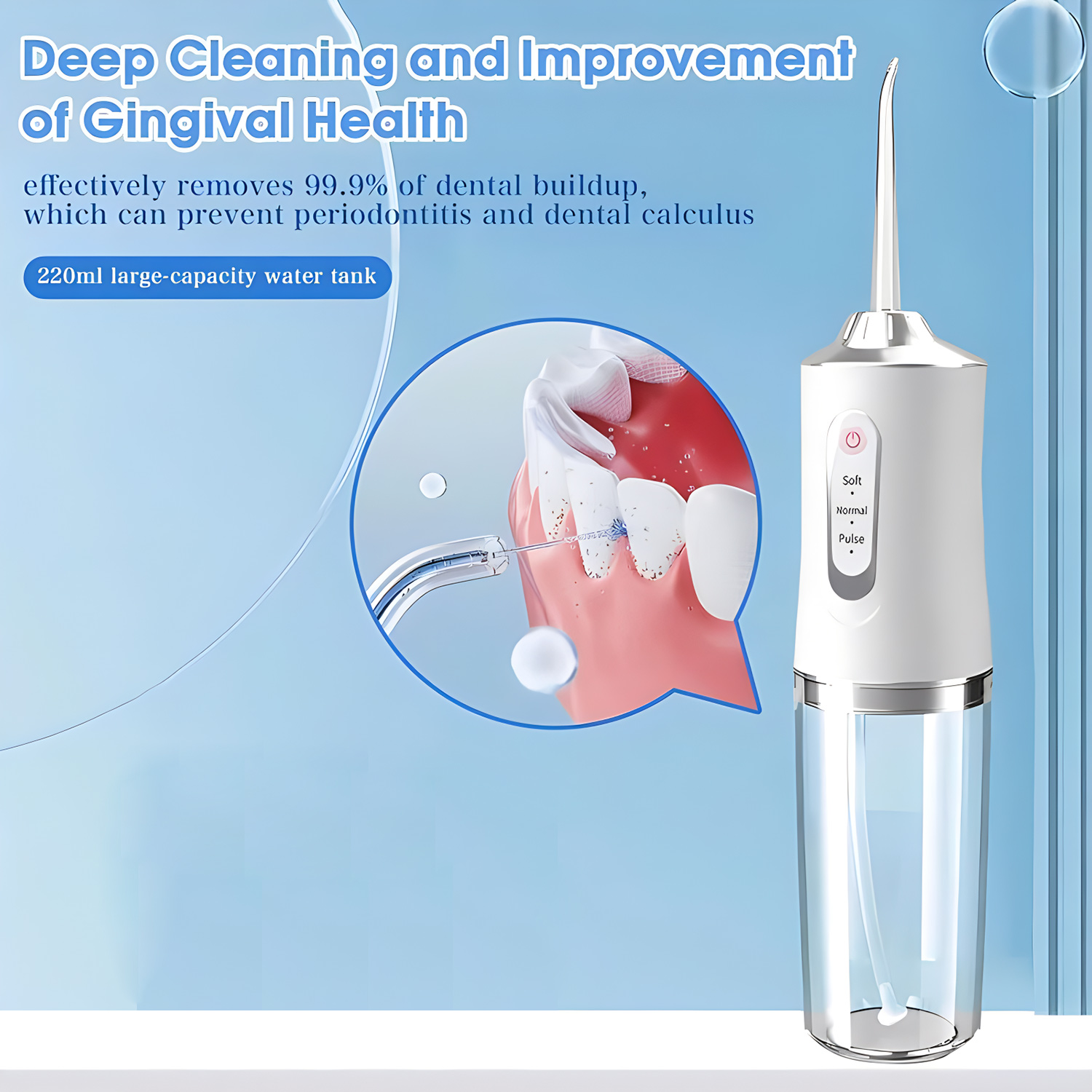 Draagbare USB-monddouche Water - Micellar Water Cleanser recensie en prijs