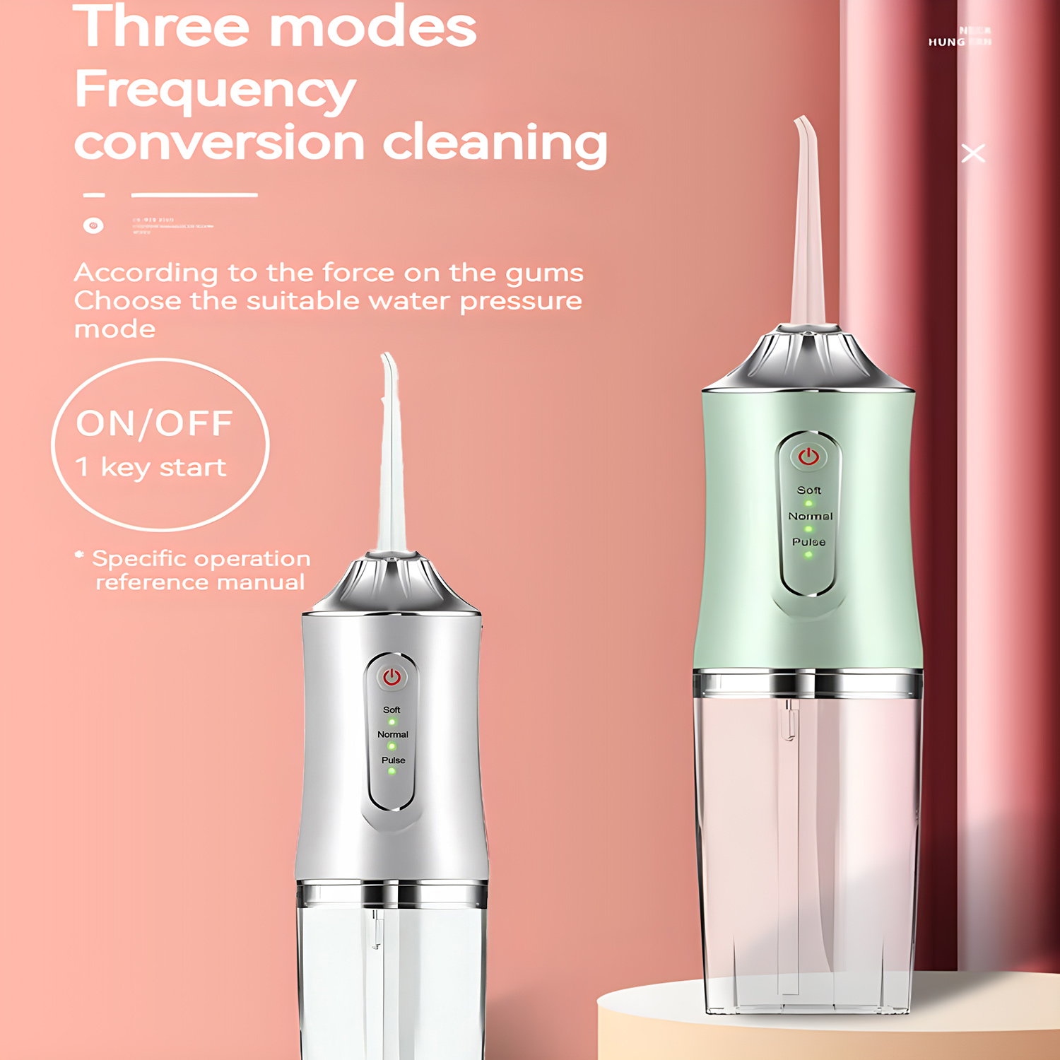 Draagbare USB-monddouche Water - Micellar Water Cleanser recensie en prijs
