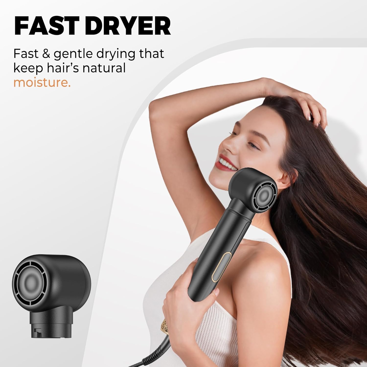 5-in-1 föhnborstel, verbeterde - Hair Curling Wand recensie en prijs