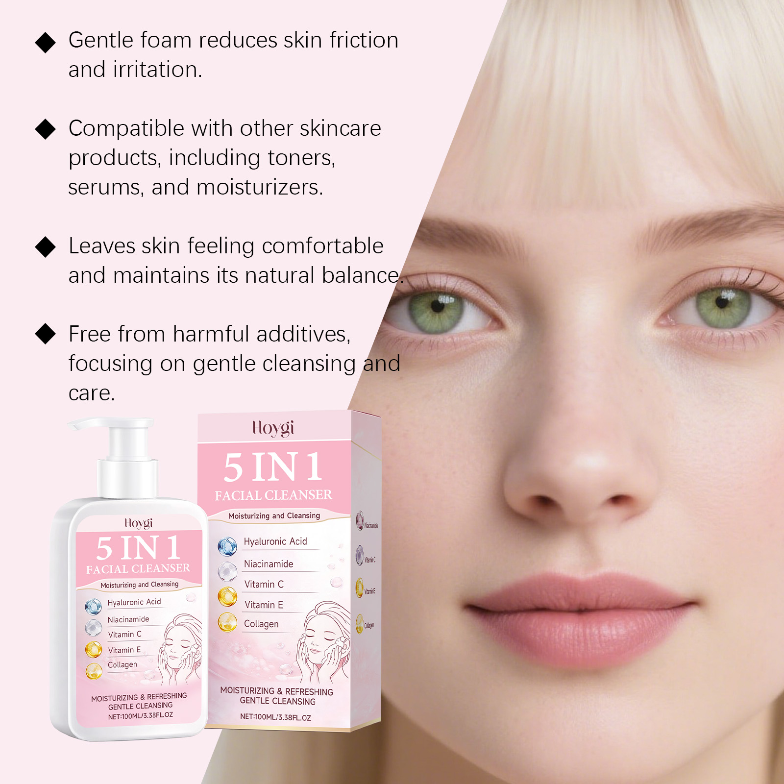 5-in-1 Hydraterende Gezichtsre - Kiss Beauty Makeup Remover recensie en prijs