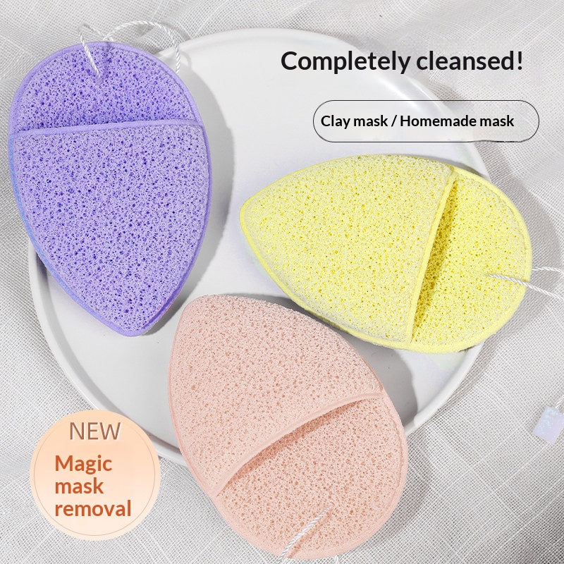 2 stuks gezichtsreinigingsspon - Kiss Beauty Makeup Remover recensie en prijs