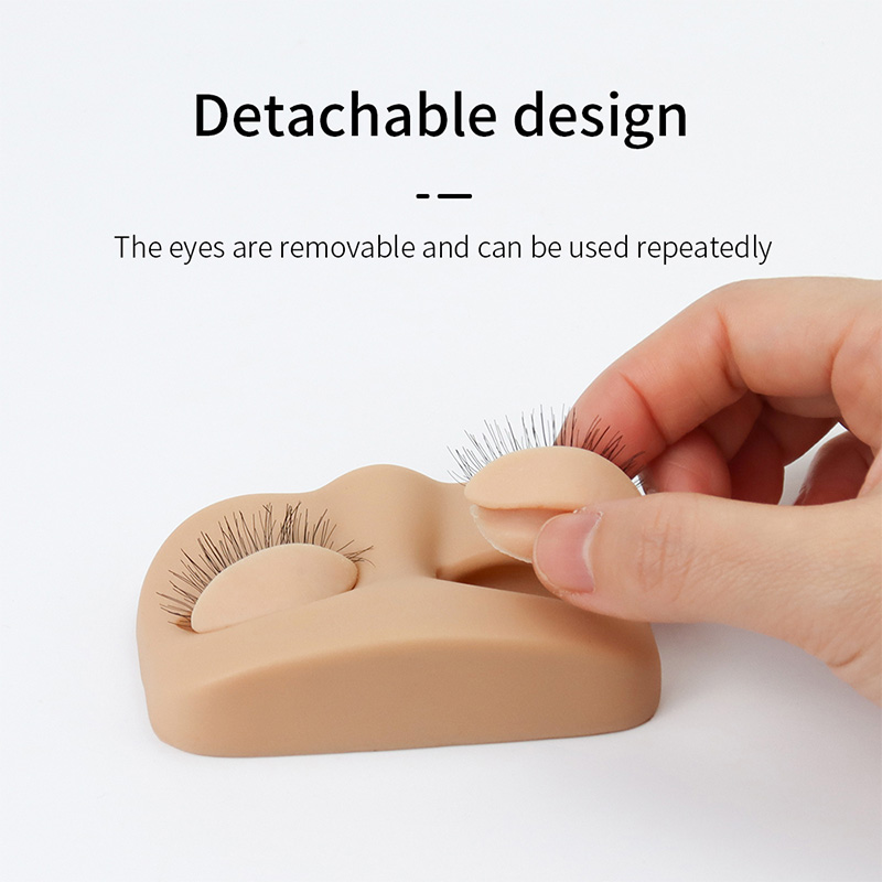 Oefenhoofd voor wimperverlengi - Beauty Makeup Training recensie en prijs