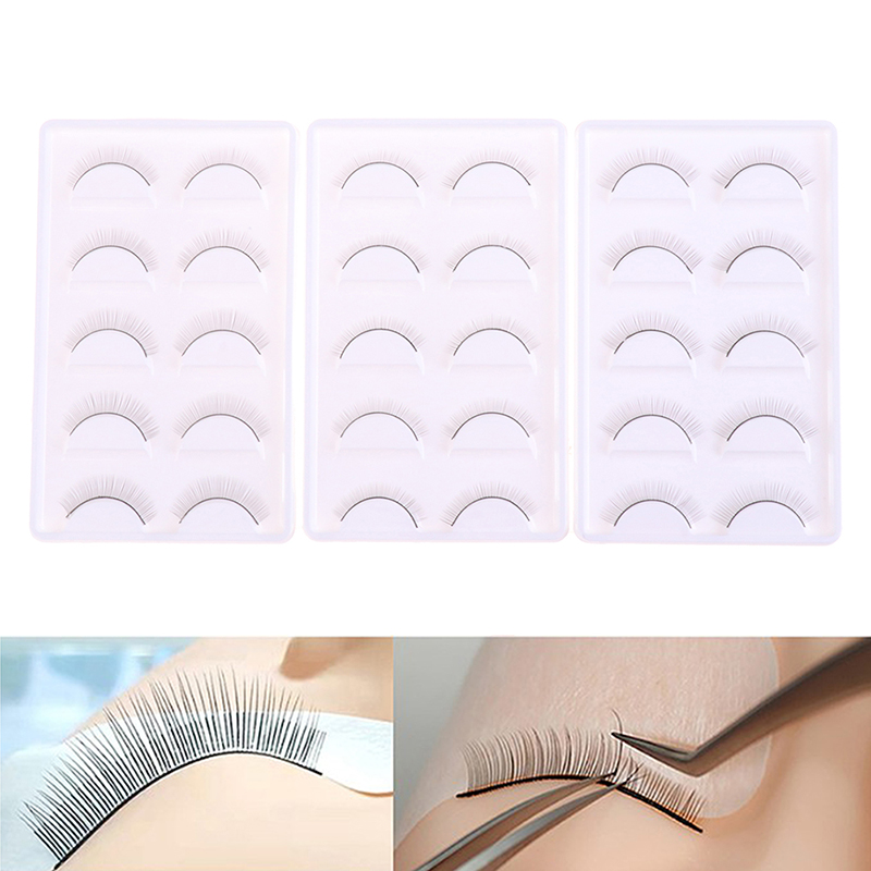 【5 paar oefenwimpers wimperext - Beauty Makeup Training recensie en prijs