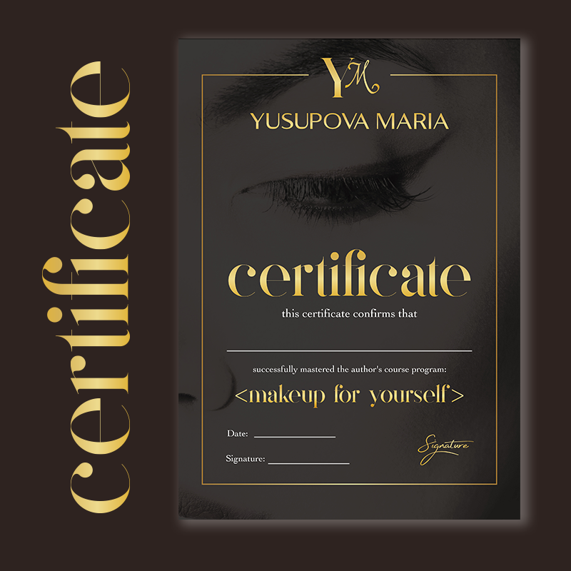 Aangepaste trainingscertificat - Beauty Makeup Training recensie en prijs